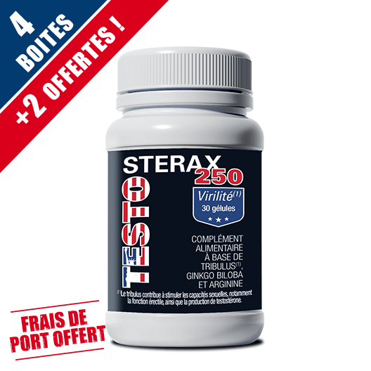 Testosterax - 4 boites